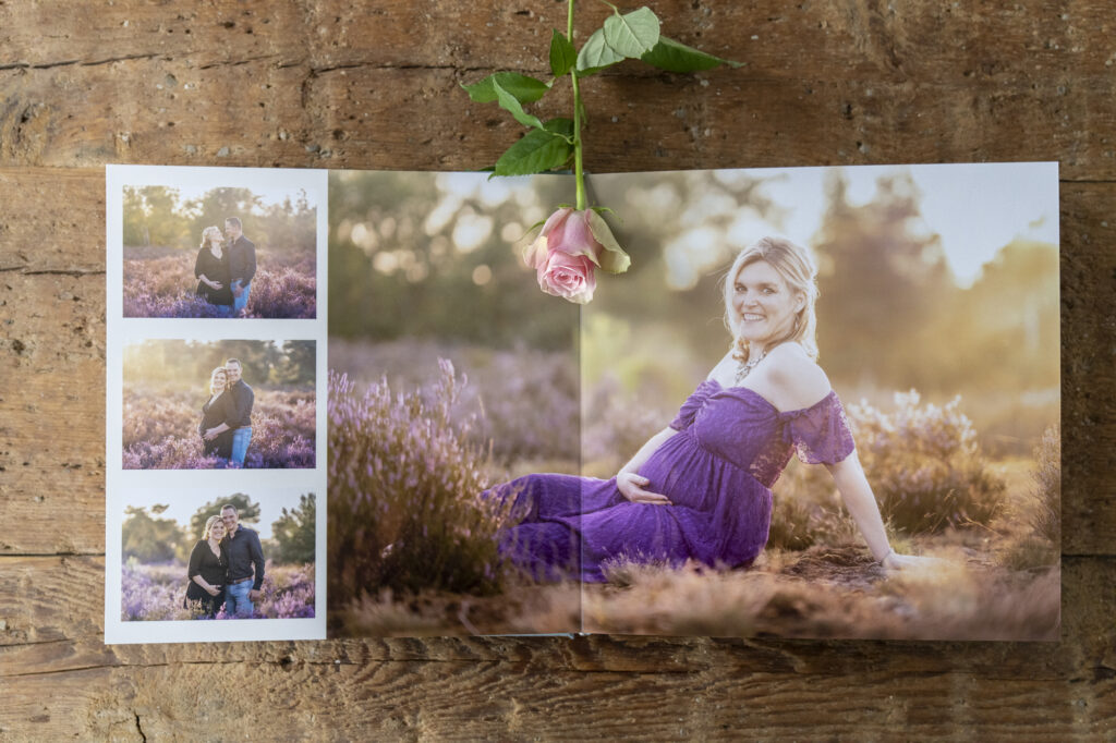Fotoshoot met fotoalbum de beoordeling van de fotograaf in Zeeland en West-Brabant